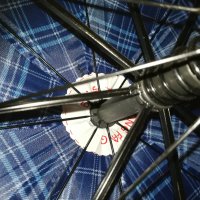 Кариран сгъваем чадър с метален механизъм 2810202023, снимка 13 - Други - 30591110