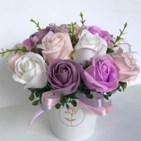 Букет със сапунени рози, снимка 15 - Подаръци за жени - 33178203