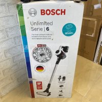 Вертикална безкабелна прахосмукачка Bosch Unlimited Серия 6 18V 2.5Ah, снимка 2 - Прахосмукачки - 42541589