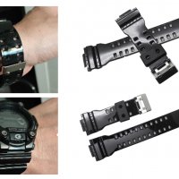 Налични Мат и Лак Casio G-shock верижка, каишка за часовник, снимка 9 - Каишки за часовници - 29596585