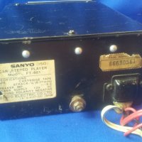 8 пистов ретро касетофон за кола SANYO FT-881  CARTIDGE TAPE, снимка 7 - Антикварни и старинни предмети - 36761083