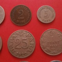 Лот стари сръбски не повтарящи се монети 1883-1942, снимка 4 - Нумизматика и бонистика - 42862859