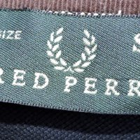 Fred Perry Men`s Casual Polo Shirt -мъжка тъмно-синя поло блуза  размер S, снимка 12 - Блузи - 44242923