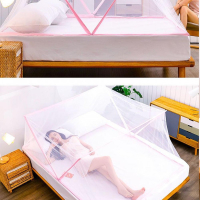 Комарник за легло предпазващ от комари, буболечки, паяци и др., снимка 3 - Спални и легла - 44699272
