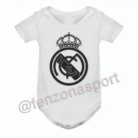 Боди с емблема Реал Мадрид, снимка 3 - Бодита за бебе - 39486868