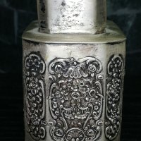 Антична сребърна кутия за чай, снимка 12 - Антикварни и старинни предмети - 32196454