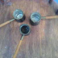 Три стари съветски джезвета за кафе, снимка 2 - Други ценни предмети - 39531583