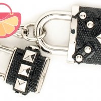 ПРОМО 🍊 GUESS 🍊 Ключодържател с висулка BLACK PADLOCK HALLEY нов с етикети, снимка 5 - Други - 21568265