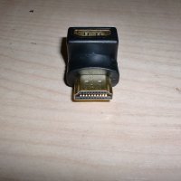 46.Преходник мъжки HDMI-Type-A (Full-Size) към(женски)Female HDMI Type-A (Full-Size) разположен под , снимка 2 - Кабели и адаптери - 31985819