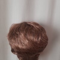 WIG Пепеляво руса, къса,къдрева перука , снимка 9 - Аксесоари за коса - 38338524