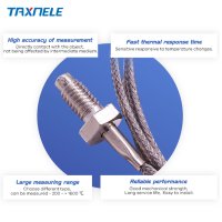 температуран датчик до 800 градуса M6 резба / K J PT100, снимка 6 - Друга електроника - 42247233