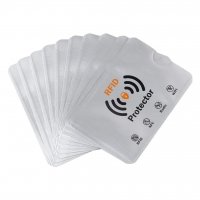 Различни цветове RFID протектор за безконтактни карти Защита карти документи , снимка 3 - Портфейли, портмонета - 29165911