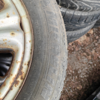 Зимни гуми на метални джанти за Subaru, снимка 2 - Гуми и джанти - 44742321