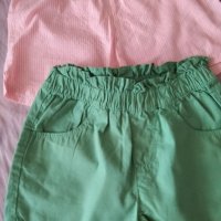 Къси панталонки 116ръст за момиче, снимка 4 - Детски панталони и дънки - 37543107