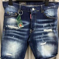 Мъжки къси дънки висок клас Dsquared , снимка 7 - Дънки - 37158385