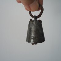 Старо бронзово звънче камбана камбанка, снимка 1 - Колекции - 29665591