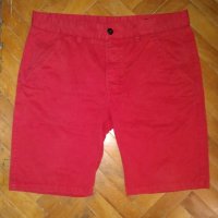 Червени дънкови бермуди "Jack&Jones"®, снимка 1 - Къси панталони - 31205613