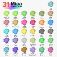 Нов комплект 36 цвята бои от епоксидна смола за художествени занаяти изкуство, снимка 3 - Други - 39347823
