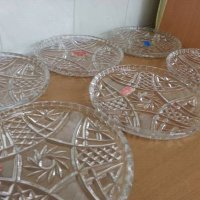 Кристални чинии чинийки, снимка 4 - Антикварни и старинни предмети - 36615132