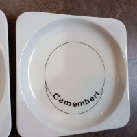 Порцеланови чинии да сирене Камамбер, снимка 2 - Чинии - 35530430