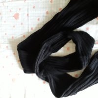 Черен шал, снимка 2 - Шалове - 29995099