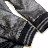 НОВО и НАМАЛЕНО! Nike WOOL LEATHER Jacket Дамско Яке Вълна + Естествена Кожа Размер М, снимка 17 - Якета - 35172033