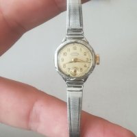 Дамски часовник Chronometre Suisse. DRGM - Germany. Vintage watch. Гривна. Механичен механизъм. , снимка 12 - Гривна - 40602025