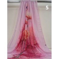 Дамски шал с флорални шарки 1.80х0.90см, снимка 5 - Друга електроника - 44477512