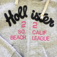 HOLLISTER подплатен суитчер с качулка. Суичър.Суитшърт, снимка 3 - Суичъри - 42211468