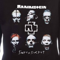 Нов мъжки суичър с дигитален печат на музикалната група Rammstein, Рамщайн - Sehnsucht, снимка 3 - Суичъри - 31912132