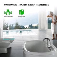 LED лампа за баня или тоалетна чиния с 8 цвята , снимка 5 - Други - 42457282