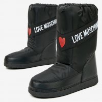 LOVE MOSCHINO № 37/38 & 39/40 🍊 Дамски апрески с лого PEACE & LOVE нови с етикети, снимка 12 - Дамски апрески - 35187829