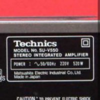 Technics su v 550 class AA - JAPAN   - 11 kg  - като нов е, снимка 15 - Ресийвъри, усилватели, смесителни пултове - 28023784