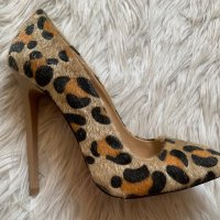Нови леопардови обувки, снимка 2 - Дамски елегантни обувки - 40801348