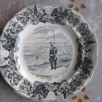 Уникална порцеланова чиния Порцелан 19 век номер 4, снимка 7 - Други ценни предмети - 38062276