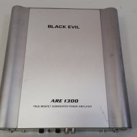 Авто усилвател Black Evil ARE 1300, снимка 1 - Ресийвъри, усилватели, смесителни пултове - 30088209