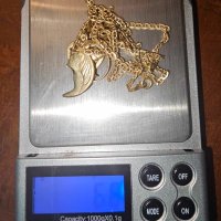 Златен синджир с късмети 14 К, снимка 2 - Колиета, медальони, синджири - 42046562