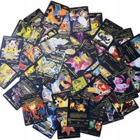 Карти Pokémon, За игра, Пластик, Черно, снимка 7 - Игри и пъзели - 40203444