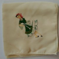 Колекционерски копринени рисувани дамски кърпички, снимка 6 - Колекции - 36716949