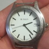 Швейцарски часовник M Watch. Swiss made. Ronda movement. Мъжки часовник. Механизъм Ронда. , снимка 7 - Мъжки - 39057237