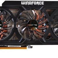 Видеокарта GPU gigabyte r9 280x gddr5 pci-e, снимка 3 - Видеокарти - 32087969