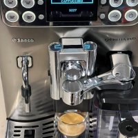 Кафемашина кафе автомат Saeco exprelia evo с гаранция, снимка 7 - Кафемашини - 42739142