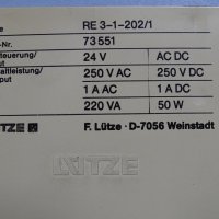 реле Lutze Variocompact Re 3-1-202/1 24V Module Relay, снимка 9 - Резервни части за машини - 37672082