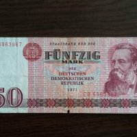Банкнота - Германия - 50 марки | 1975г., снимка 1 - Нумизматика и бонистика - 35275682