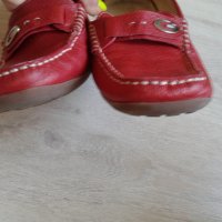 Червени мокасини Geox, снимка 7 - Дамски ежедневни обувки - 29922396
