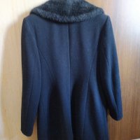 Черно палто, 40 (М), снимка 2 - Палта, манта - 31586973