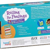 Учебни ресурси Rolling For Feelings Игра със зарове, Възраст 5+, 8 части, снимка 8 - Образователни игри - 42127287