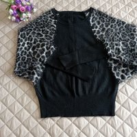 🌻 Блуза с прилеп ръкав С размер 🌷, снимка 3 - Блузи с дълъг ръкав и пуловери - 40006913