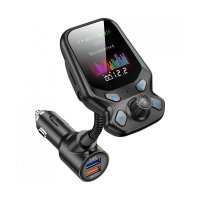 Автомобилен Трансмитер Car Kit T819, Bluetooth, USB Зарядно, TFT Цветен Дисплей, снимка 1 - Друга електроника - 30736669