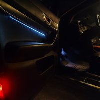 Амбиентно осветление пури за врати за Ауди А6 ц6 4ф Audi A6 c6 4f, снимка 1 - Части - 42625058